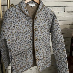 Red Dress Quilted Jacket